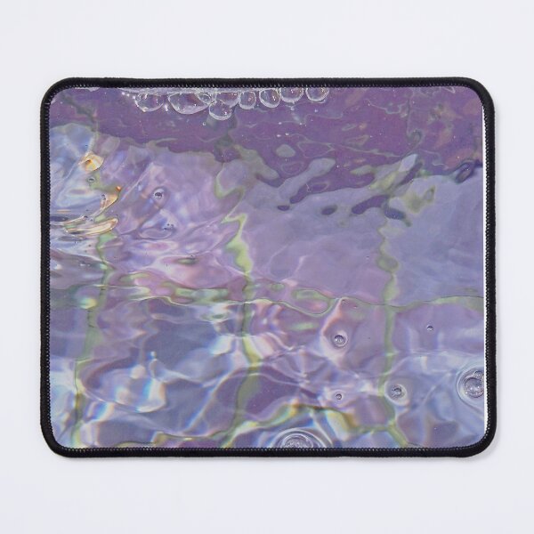 Item preview, Lavender Fountain – Liquid Light and Ripple Reflection designed and sold by uni717.