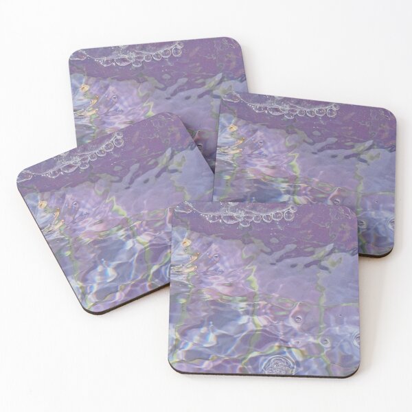 Item preview, Lavender Fountain – Liquid Light and Ripple Reflection designed and sold by uni717.
