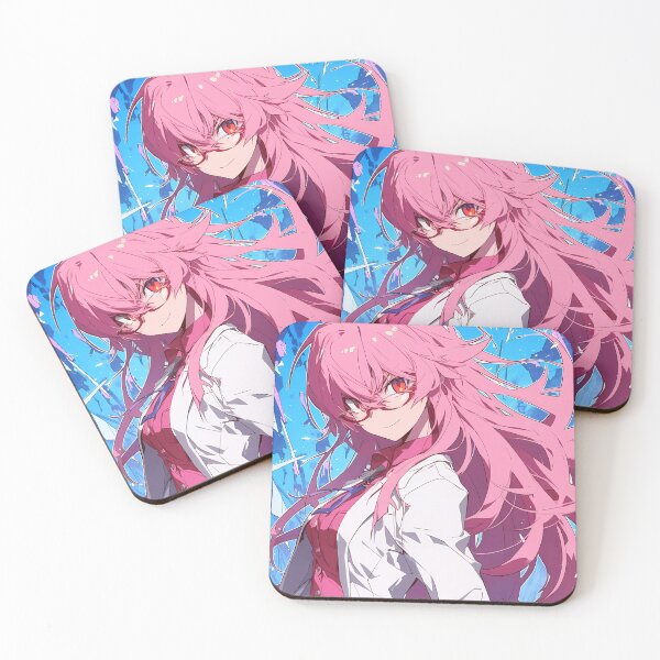 Item preview, Mirai Nikki Future Diary Anime Pink Haired Yandere White Coat designed and sold by mildaclairmo.