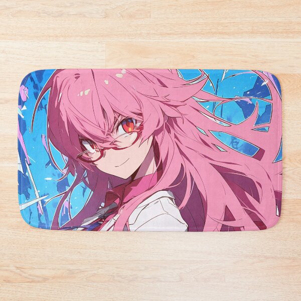 Artikelvorschau, Mirai Nikki Future Diary Anime Pinkhaarige Yandere Weißer Mantel entworfen und verkauft von mildaclairmo.