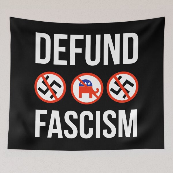 Item preview, Defund fascism  designed and sold by Rachel the Artist .