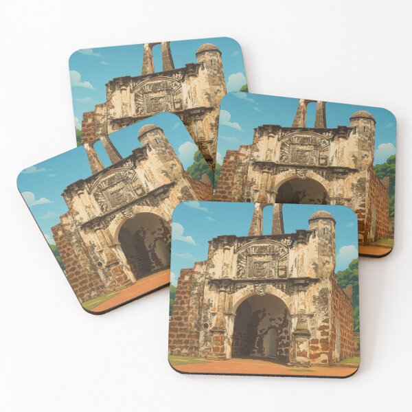 Item preview,  Historic Porta de Santiago at A Famosa, Malacca designed and sold by Aryabek.