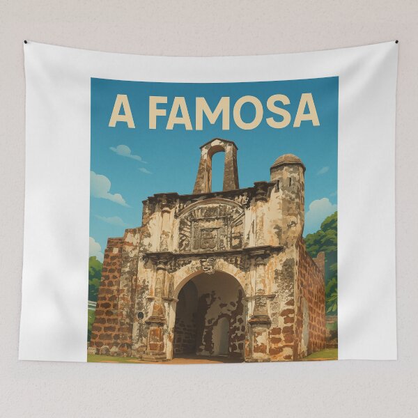Item preview,  Historic Porta de Santiago at A Famosa, Malacca designed and sold by Aryabek.