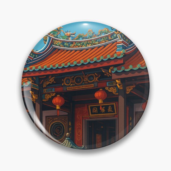 Item preview,  Cheng Hoon Teng Temple Courtyard, Malacca designed and sold by Aryabek.