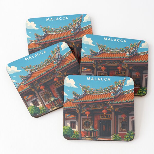 Item preview,  Cheng Hoon Teng Temple Courtyard, Malacca designed and sold by Aryabek.