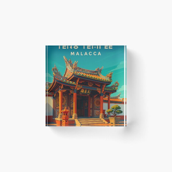 Item preview,  Cheng Hoon Teng Temple Main Hall, Malacca designed and sold by Aryabek.