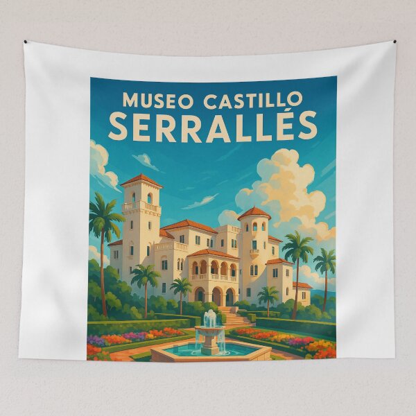 Item preview, Museo Castillo Serrallés in Ponce, Puerto Rico designed and sold by Aryabek.