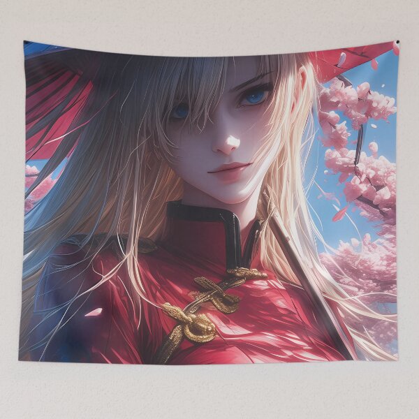Item preview, Seras Victoria Hellsing Anime Sakura Cherry Blossom Vampire designed and sold by mildaclairmo.