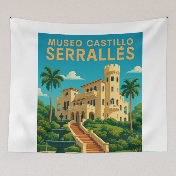 Item preview,  Castillo Serrallés Estate and Gardens, Ponce, Puerto Rico designed and sold by Aryabek.