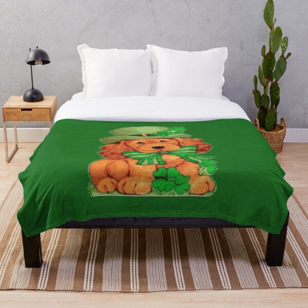 Item preview, St. Patricks Day Doggy, ...Available as cell phones cases,art prints,bags,puzzels,postcards,hats,dresses,t-shirts,kids clothes,back packs,socks,clocks,stickers,Etc. designed and sold by born30.