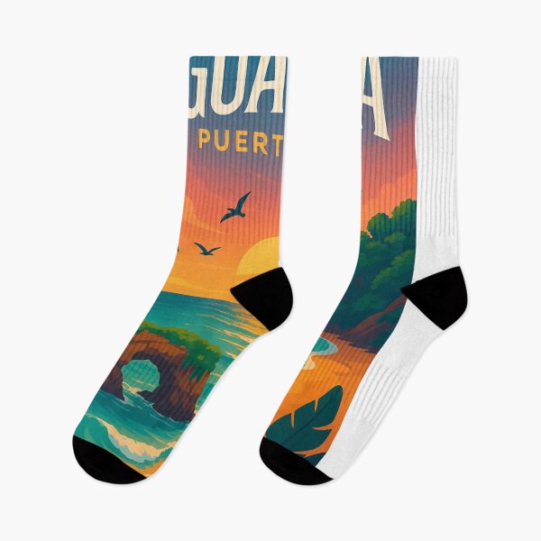 Item preview, Sunset at Peña Blanca and Punta Borinquen Lighthouse, Aguadilla designed and sold by Aryabek.