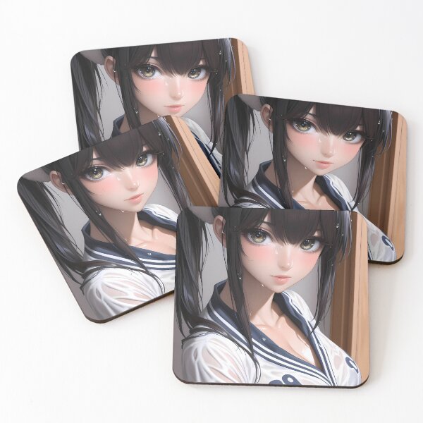 Item preview, Tobiichi Origami Date A Live Wet Ponytail School Look Anime Girl Focused designed and sold by mildaclairmo.