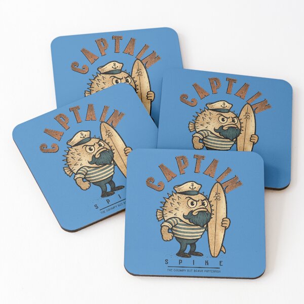 Aperçu de l'œuvre Capitaine Spike – Série Surfer Fish Club n° 01 créée et vendue par Rauth Arte & Flash.