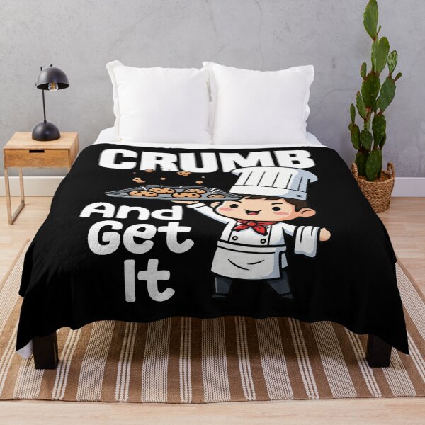 Item preview, CRUMB AND GET IT - BAKER GIFT designed and sold by KEF Custom.