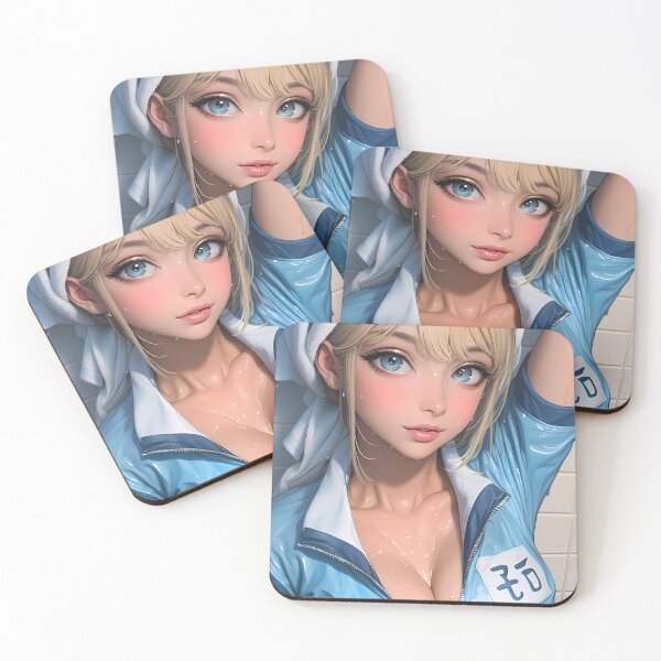 Item preview, Ais Wallenstein DanMachi Wet Gym Uniform Fantasy Vibe Summer Anime Girl designed and sold by mildaclairmo.
