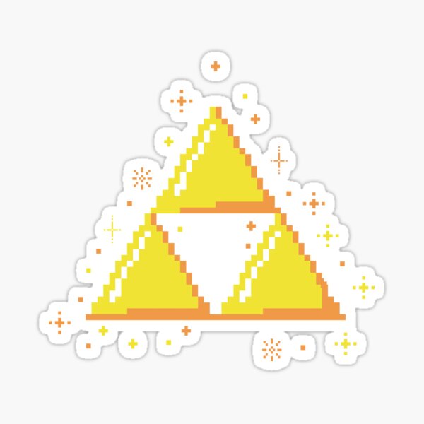 Aperçu de l'œuvre pixel triforce créée et vendue par samuzai.