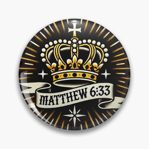 Item preview, Matthew 6:33 – Seek the Kingdom designed and sold by FollowTheLeader.
