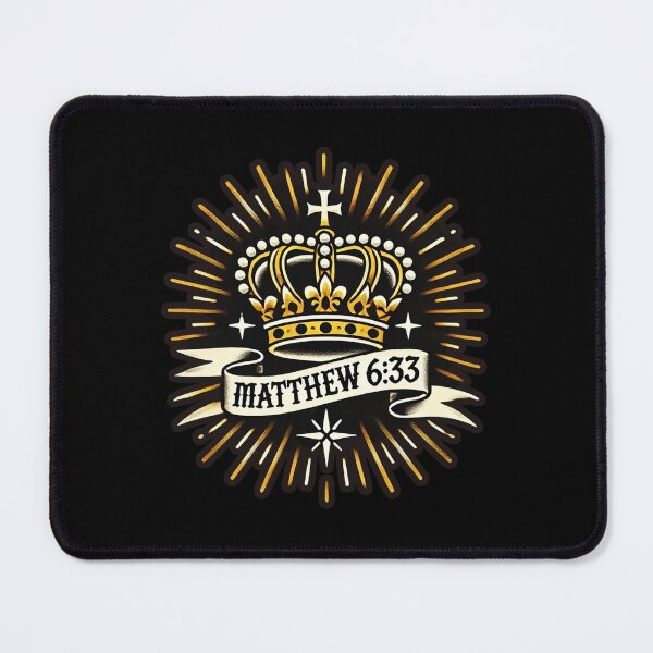 Item preview, Matthew 6:33 – Seek the Kingdom designed and sold by FollowTheLeader.