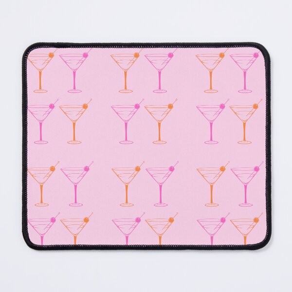 Item preview, Pink & Orange Martini Glass designed and sold by MMY.