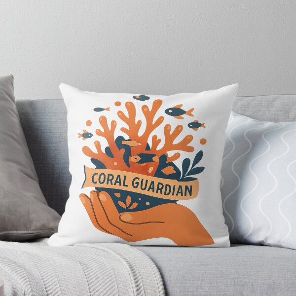 Item preview, Coral Guardian – Ocean Conservation Tee designed and sold by TONSNAP.
