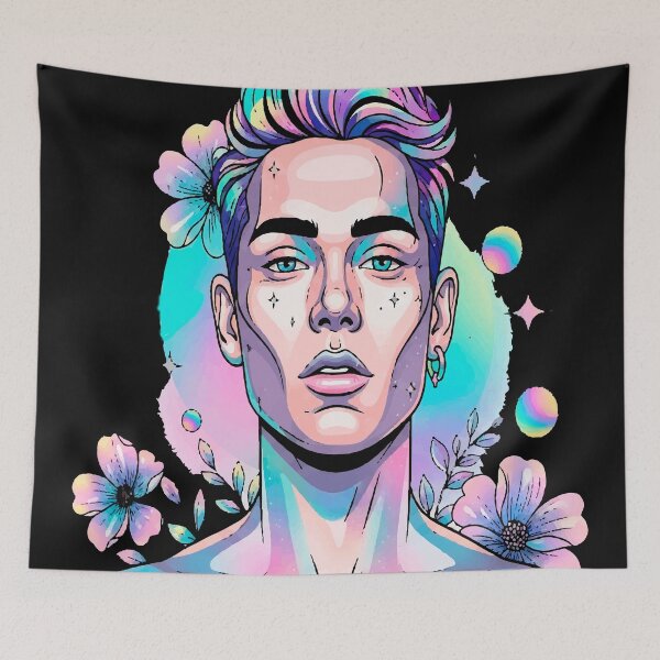 Item preview, Modern Art with Holographic Accents – Trendy Chic Illustration designed and sold by  Ojo de Lilith.