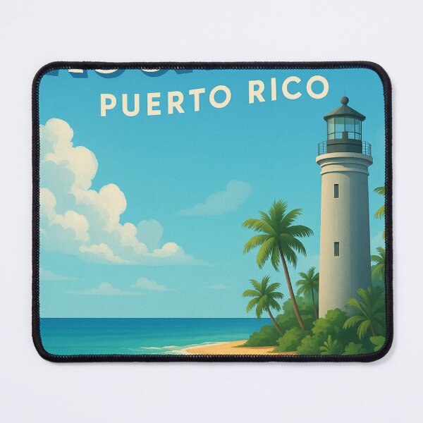 Item preview,  Punta Borinquen Lighthouse and Beach, Aguadilla designed and sold by Aryabek.