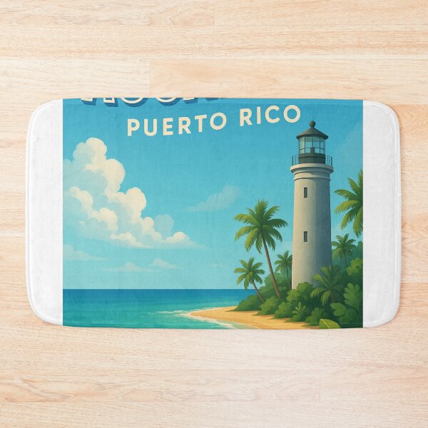 Item preview,  Punta Borinquen Lighthouse and Beach, Aguadilla designed and sold by Aryabek.