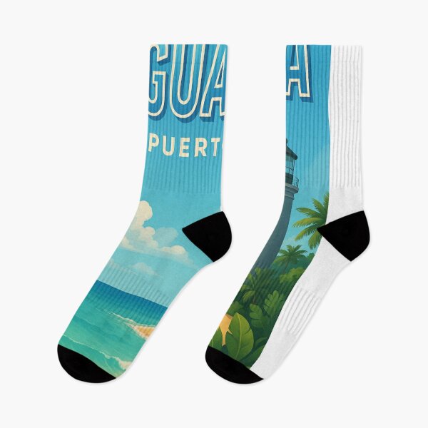 Aperçu de l'œuvre Phare et plage de Punta Borinquen, Aguadilla créée et vendue par Aryabek.
