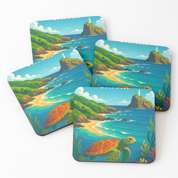 Item preview, Sea Turtle and Coral Reefs off Yonaguni Island, Japan designed and sold by Aryabek.