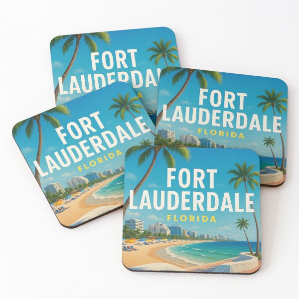 Item preview, Iconic Beachfront of Fort Lauderdale, Florida designed and sold by Aryabek.