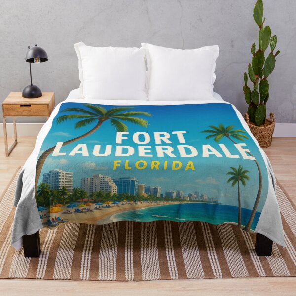 Item preview, Iconic Beachfront of Fort Lauderdale, Florida designed and sold by Aryabek.