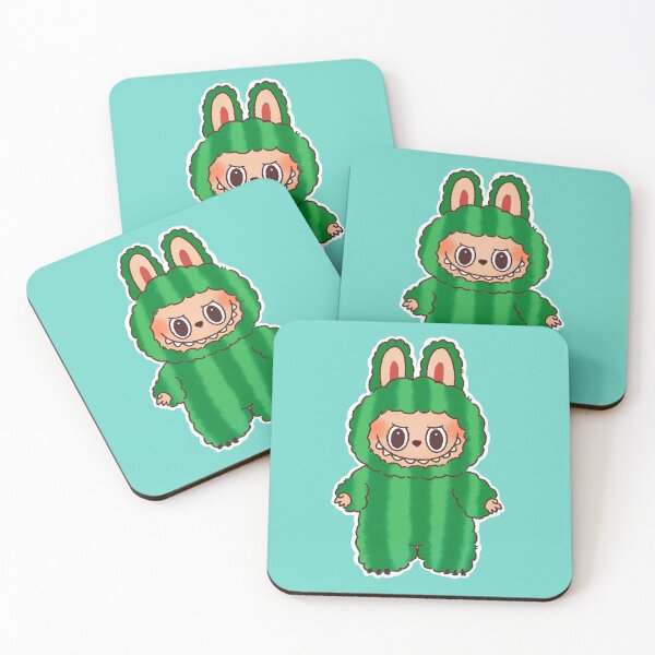 Item preview, Cottagecore watermelon labubu designed and sold by m-art-een.