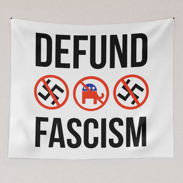 Item preview, Defund fascism  designed and sold by Rachel the Artist .