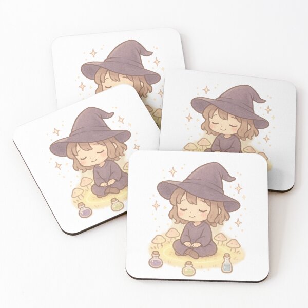 Item preview, Tiny Witch of the Mushroom Circle designed and sold by Szak129.