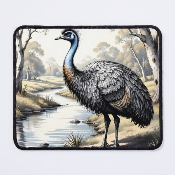 Item preview, Australian Natives Series - Emu #2 designed and sold by HippieWorks.