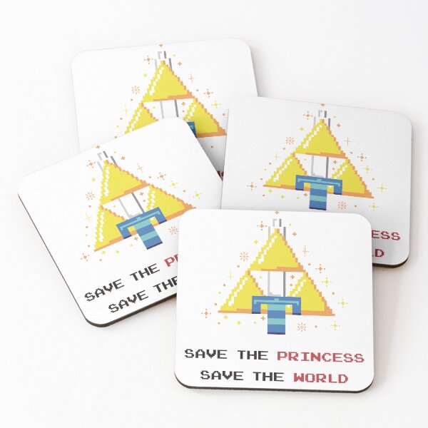 Item preview, save the princess save the world designed and sold by samuzai.