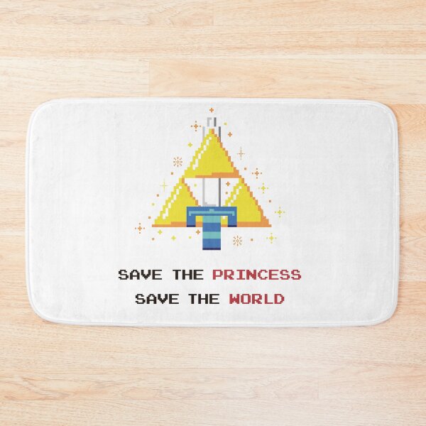 Item preview, save the princess save the world designed and sold by samuzai.