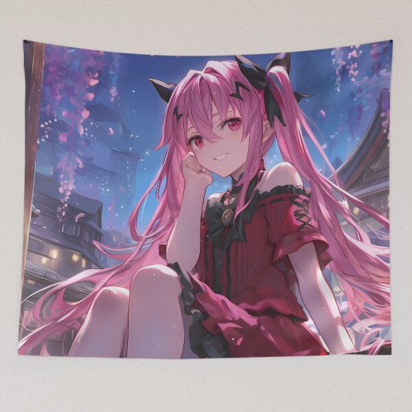 Item preview, Krul Tepes Vampiric Wisteria Owari no Seraph Anime Moon designed and sold by mildaclairmo.