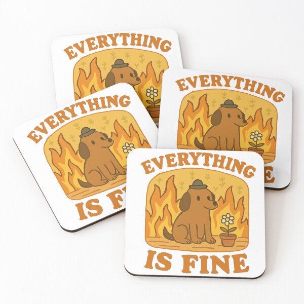 Item preview, Everything is Fine designed and sold by Elizabeth1237.