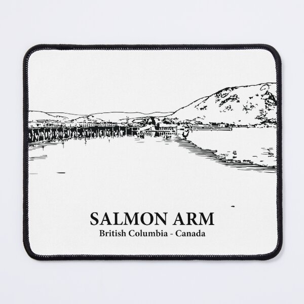 Item preview, Salmon Arm – British Columbia, Canada designed and sold by Lakeric Cityscapes.