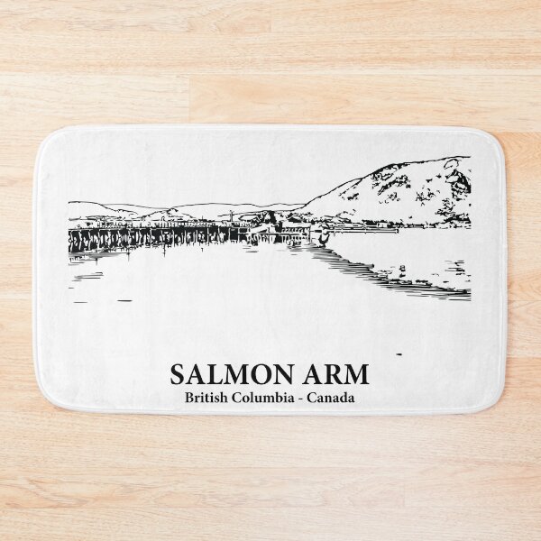 Item preview, Salmon Arm – British Columbia, Canada designed and sold by Lakeric Cityscapes.