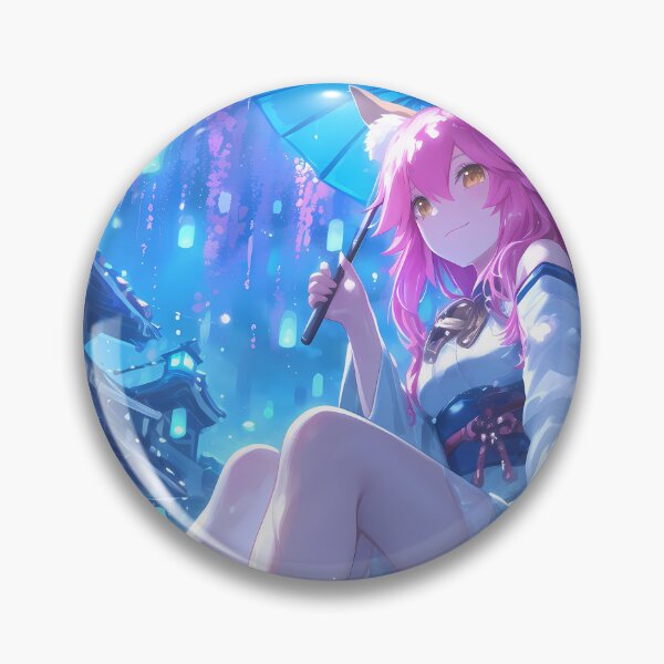 Item preview, Caster Tamamo no Mae Fate Grand Order Anime Wisteria Grace designed and sold by mildaclairmo.