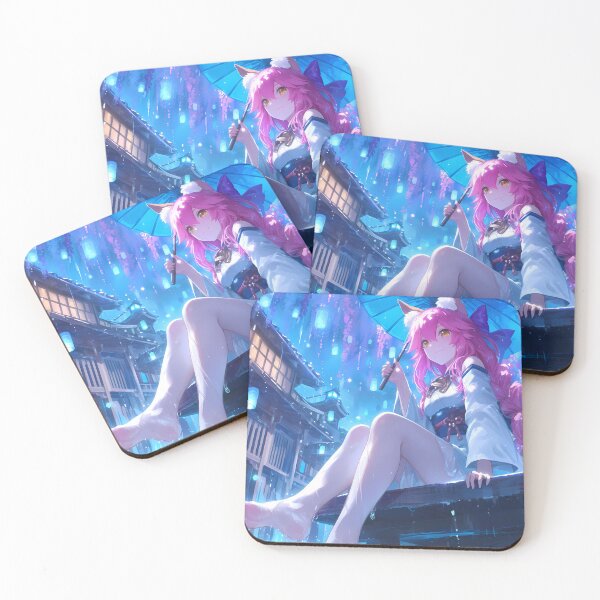 Item preview, Caster Tamamo no Mae Fate Grand Order Anime Wisteria Grace designed and sold by mildaclairmo.
