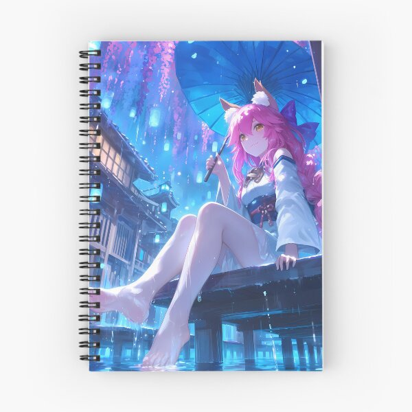 Item preview, Caster Tamamo no Mae Fate Grand Order Anime Wisteria Grace designed and sold by mildaclairmo.