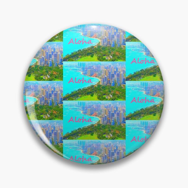 Item preview, Waikiki Bay From Diamond Head XI designed and sold by R-F-B.