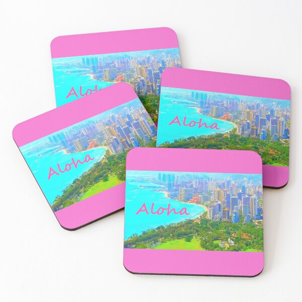 Item preview, Waikiki Bay From Diamond Head XI designed and sold by R-F-B.