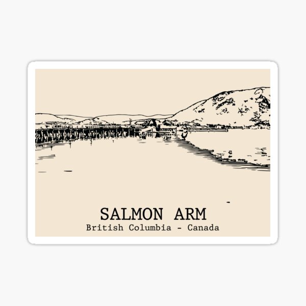 Item preview, Salmon Arm – British Columbia, Canada designed and sold by Lakeric.