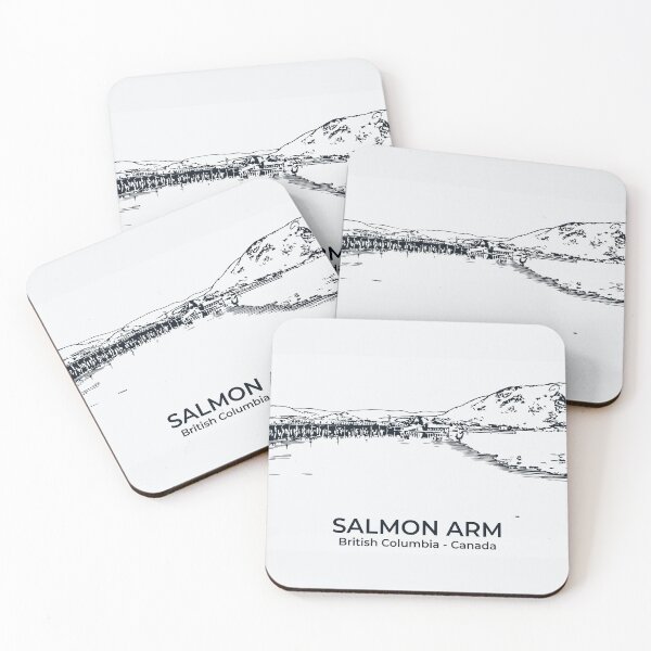 Item preview, Salmon Arm – British Columbia, Canada designed and sold by Lakeric Cityscapes.
