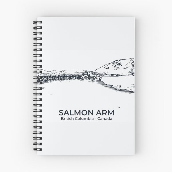 Item preview, Salmon Arm – British Columbia, Canada designed and sold by Lakeric Cityscapes.