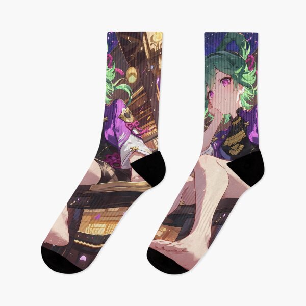 Item preview, Kuki Shinobu Genshin Impact Game Wisteria Pier Night Ninja designed and sold by mildaclairmo.